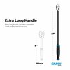 Capri Tools 1/4 in. Drive Fine 90-Tooth Extra Long Ratchet, Ergonomic Soft Grip CP90S14L